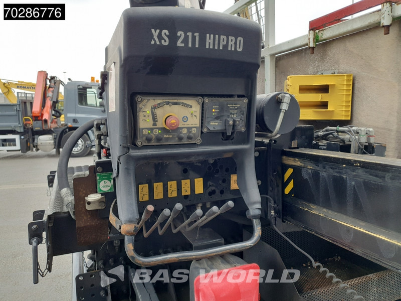 Autocarro con pianale/ Cassone fisso, Camion con gru Mercedes-Benz Arocs 3240 8X4 HIAB 211E-6 HIPRO Big-Axle Lift+Steering Navi Euro 6: foto 13
