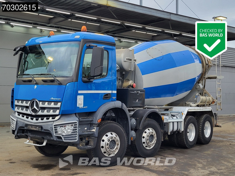 Mercedes-Benz Arocs 3240 8X4 Liebherr 9m3 Mixer Full Spring Euro 6 - Autobetoniera: foto 1 Mercedes-Benz Arocs 3240 8X4 Liebherr 9m3 Mixer Full Spring Euro 6 - Autobetoniera: foto 1