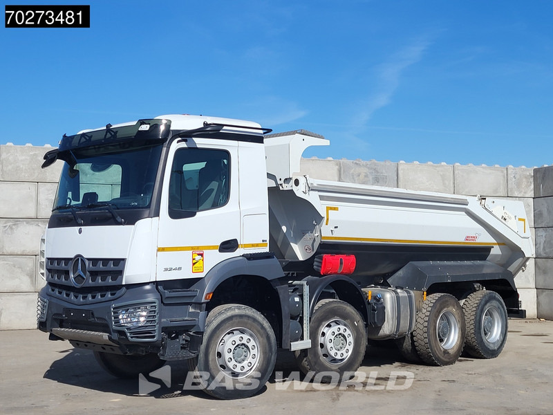Mercedes-Benz Arocs 3246 8X4 16m3 Bennes Marrel Retarder Big-Axle Steelsuspension Euro 6 - Autocarro ribaltabile: foto 3 Mercedes-Benz Arocs 3246 8X4 16m3 Bennes Marrel Retarder Big-Axle Steelsuspension Euro 6 - Autocarro ribaltabile: foto 3