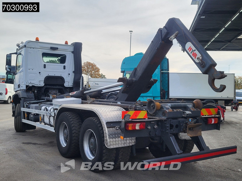 Mercedes-Benz Arocs 3342 6X4 HYVA 26-62-S Hooklift Big-Axle Automatic Euro 6 - Autocarro scarrabile: foto 2 Mercedes-Benz Arocs 3342 6X4 HYVA 26-62-S Hooklift Big-Axle Automatic Euro 6 - Autocarro scarrabile: foto 2