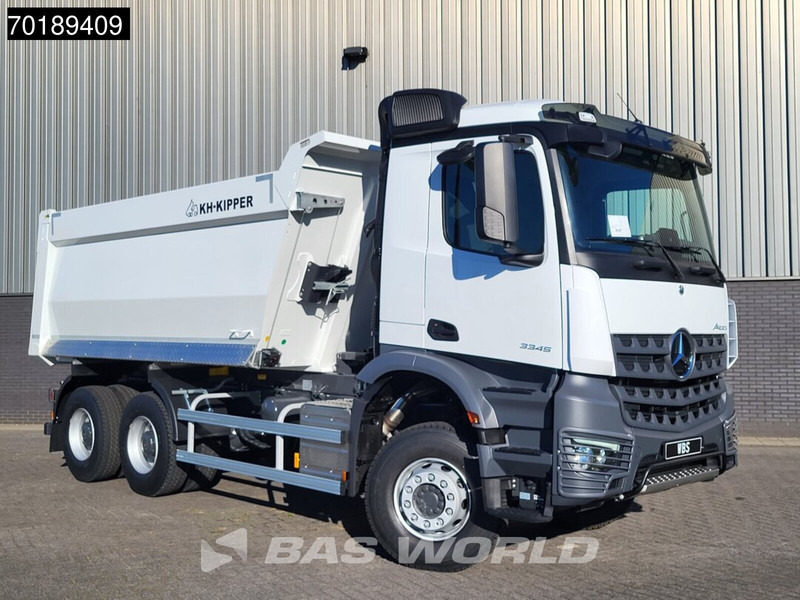 Mercedes-Benz Arocs 3345 6X4 NEW! 18m3 KH-Kipper Automatic Full Steel suspension Big-Axle Euro 3 - Autocarro ribaltabile: foto 2 Mercedes-Benz Arocs 3345 6X4 NEW! 18m3 KH-Kipper Automatic Full Steel suspension Big-Axle Euro 3 - Autocarro ribaltabile: foto 2