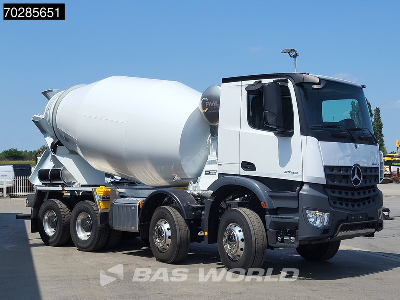 Autobetoniera nuovo Mercedes-Benz Arocs 3743 8X4 NEW! 10m3 Mixer Big-Axle Steelsuspension Automatic Euro 6: foto 14