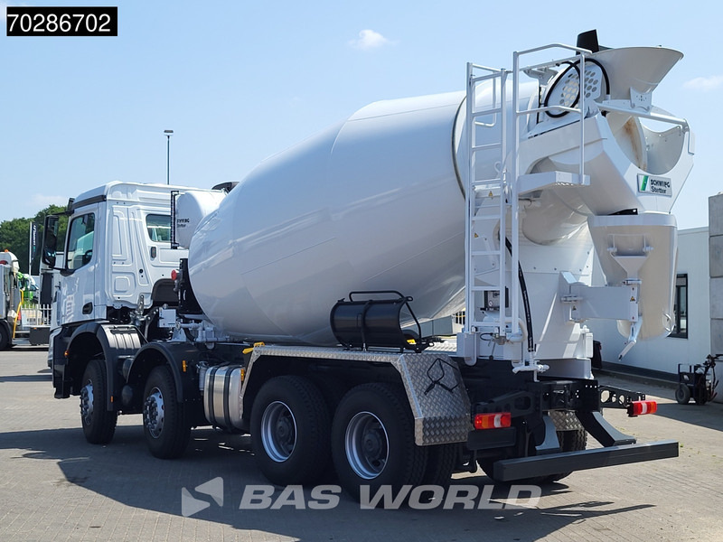 Mercedes-Benz Arocs 4145 8X4 NEW! 11m3 Schwing Stetter Mixer Manual Big-Axle Steel suspension Euro 3 - Autobetoniera: foto 2 Mercedes-Benz Arocs 4145 8X4 NEW! 11m3 Schwing Stetter Mixer Manual Big-Axle Steel suspension Euro 3 - Autobetoniera: foto 2