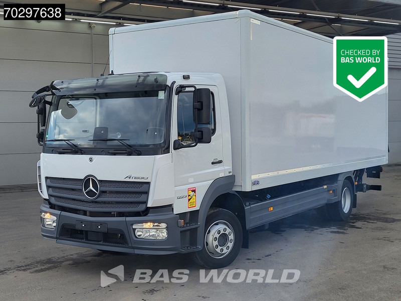 Mercedes-Benz Atego 1223 4X2 12tonner 1500kg Ladebordwand Automatic Euro 6 - Autocarro furgonato: foto 1 Mercedes-Benz Atego 1223 4X2 12tonner 1500kg Ladebordwand Automatic Euro 6 - Autocarro furgonato: foto 1