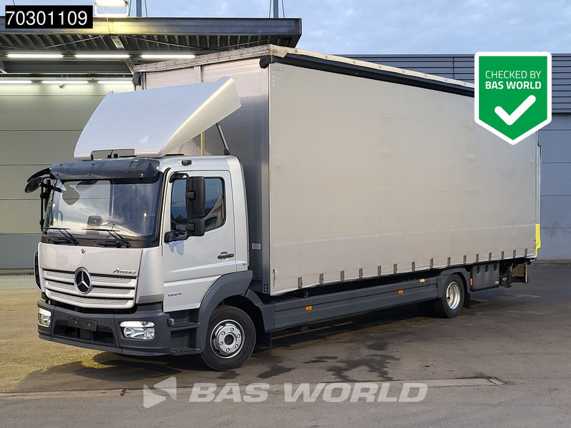 Mercedes-Benz Atego 1224 4X2 280cm height curtainsider 1500kg Tailgate Automatic Euro 6 - Camion centinato: foto 1 Mercedes-Benz Atego 1224 4X2 280cm height curtainsider 1500kg Tailgate Automatic Euro 6 - Camion centinato: foto 1