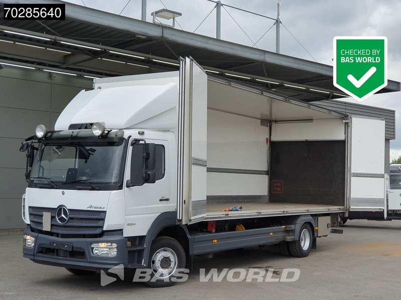 Mercedes-Benz Atego 1524 Atego 4X2 15t 6-Cyllnder Tail Gate Automatic Euro 6 - Autocarro furgonato: foto 1 Mercedes-Benz Atego 1524 Atego 4X2 15t 6-Cyllnder Tail Gate Automatic Euro 6 - Autocarro furgonato: foto 1