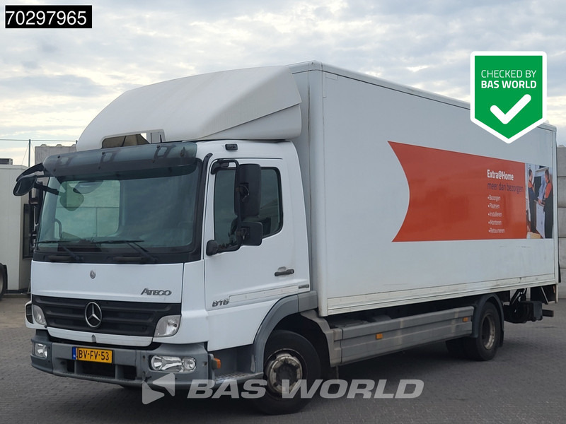 Mercedes-Benz Atego 816 4X2 8tonner Automatic Ladebordwand Euro 5 - Autocarro furgonato: foto 1 Mercedes-Benz Atego 816 4X2 8tonner Automatic Ladebordwand Euro 5 - Autocarro furgonato: foto 1