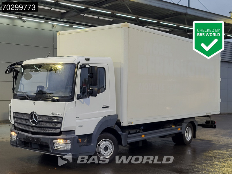 Mercedes-Benz Atego 816 4X2 8tonner Manual Steelsuspension Euro 6 - Autocarro furgonato: foto 1 Mercedes-Benz Atego 816 4X2 8tonner Manual Steelsuspension Euro 6 - Autocarro furgonato: foto 1