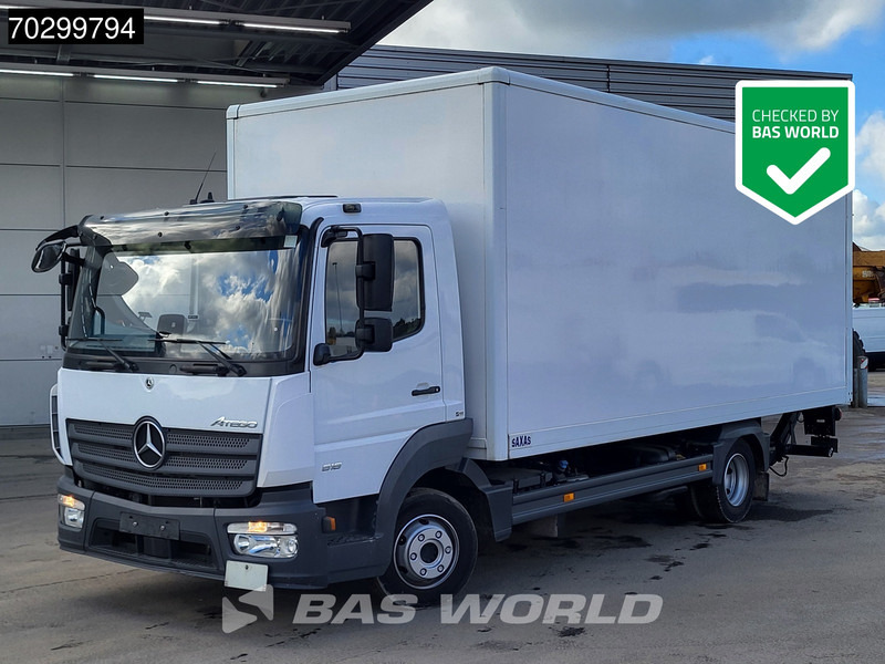 Mercedes-Benz Atego 818 4X2 8tonner Automatic Ladebordwand Airco Euro 6 - Autocarro furgonato: foto 1 Mercedes-Benz Atego 818 4X2 8tonner Automatic Ladebordwand Airco Euro 6 - Autocarro furgonato: foto 1