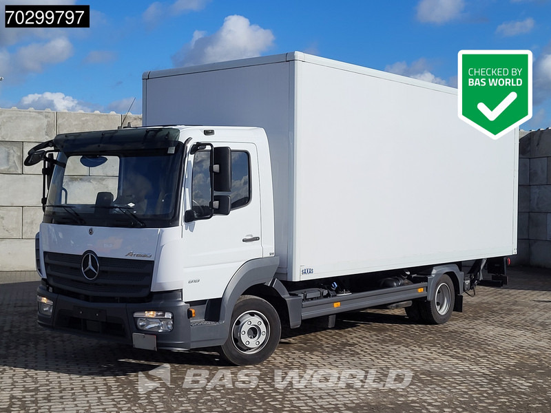 Mercedes-Benz Atego 818 4X2 8tonner Automatic Ladebordwand Euro 6 - Autocarro furgonato: foto 1 Mercedes-Benz Atego 818 4X2 8tonner Automatic Ladebordwand Euro 6 - Autocarro furgonato: foto 1