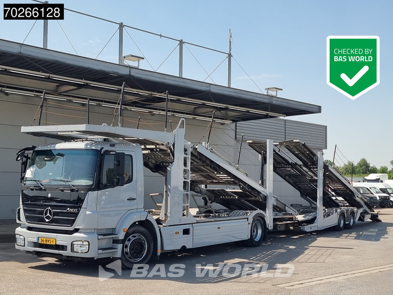 Mercedes-Benz Axor 1833 4X2 Retarder 3-Pedals Rolfo Aufbau Euro 5 - Autocarro trasporto automezzi: foto 1 Mercedes-Benz Axor 1833 4X2 Retarder 3-Pedals Rolfo Aufbau Euro 5 - Autocarro trasporto automezzi: foto 1