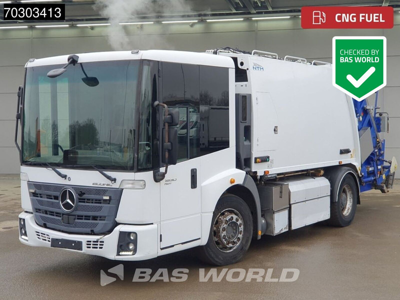 Mercedes-Benz Econic 1830 4X2 CNG! Engine 13m3 NTM KGLS-HL Big-Axle Euro 6 - Camion immondizia: foto 1 Mercedes-Benz Econic 1830 4X2 CNG! Engine 13m3 NTM KGLS-HL Big-Axle Euro 6 - Camion immondizia: foto 1