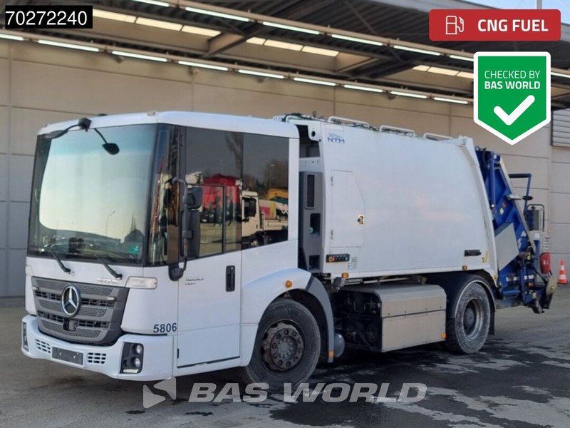 Mercedes-Benz Econic 4X2 CNG! Engine 13m3 NTM KGLS-HL Big-Axle Euro 6 - Camion immondizia: foto 1 Mercedes-Benz Econic 4X2 CNG! Engine 13m3 NTM KGLS-HL Big-Axle Euro 6 - Camion immondizia: foto 1
