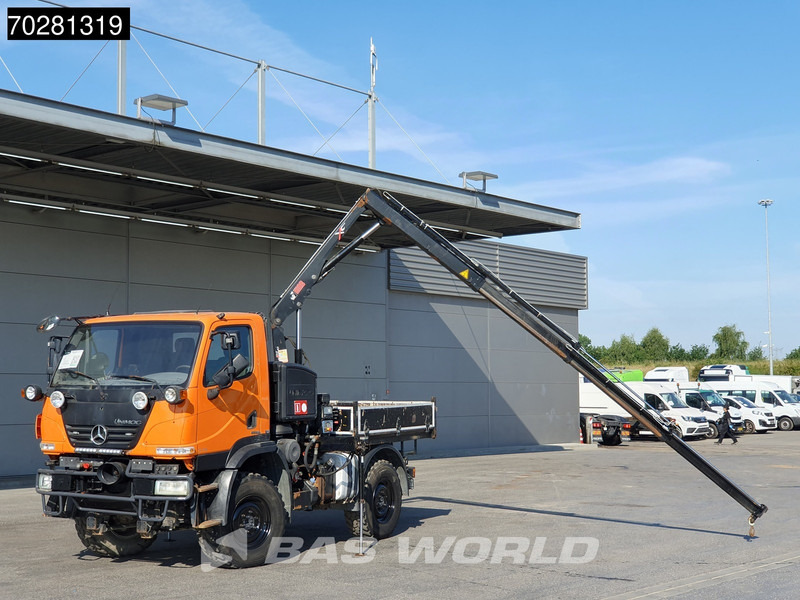 Mercedes-Benz U20 4X4 Hiab 022D-3 HIDUO Kran Crane Hydraulic Euro 5 - Autocarro con pianale/ Cassone fisso, Camion con gru: foto 5 Mercedes-Benz U20 4X4 Hiab 022D-3 HIDUO Kran Crane Hydraulic Euro 5 - Autocarro con pianale/ Cassone fisso, Camion con gru: foto 5