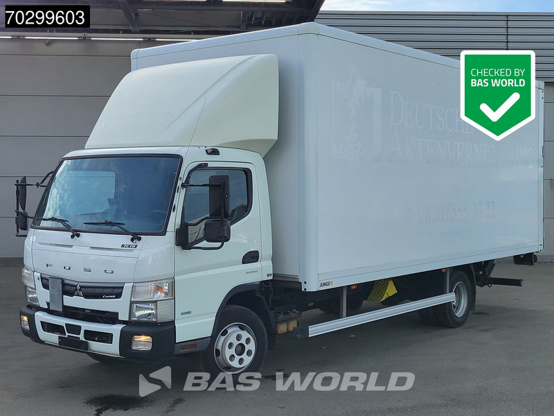 Mitsubishi Canter 7C18 4X2 7.5tonner Automatic 1000kg Ladebordwand Euro 6 - Autocarro furgonato: foto 1 Mitsubishi Canter 7C18 4X2 7.5tonner Automatic 1000kg Ladebordwand Euro 6 - Autocarro furgonato: foto 1