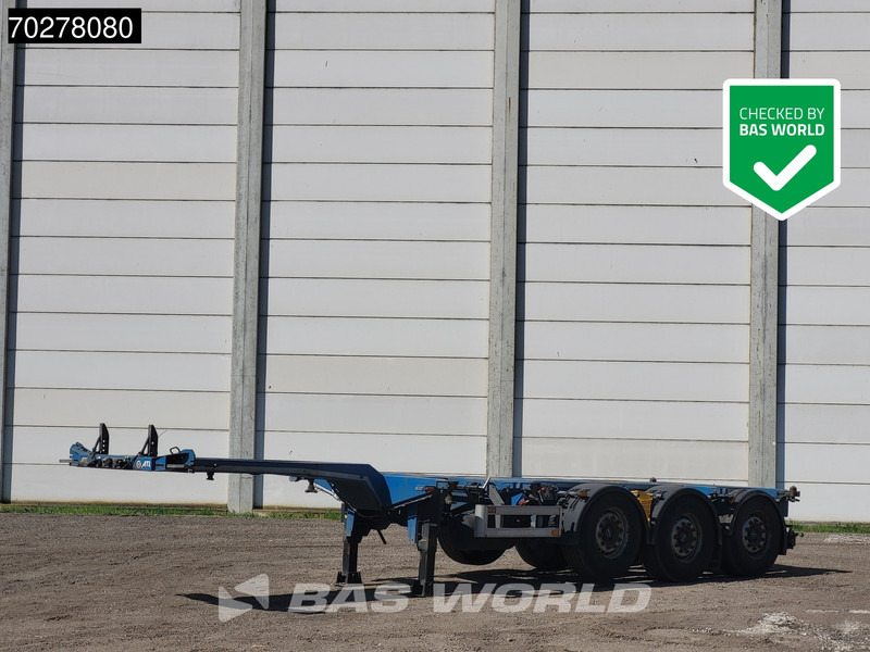 Semirimorchio portacontainer/ Caisse interchangeable Pacton Container Xpress 3 axles Multi Liftachse: foto 1