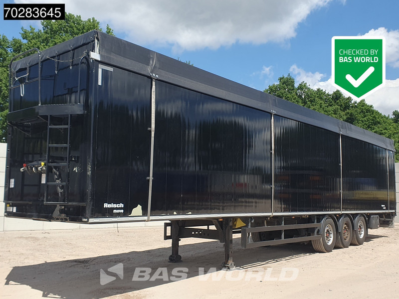 Reisch RSBS-3-15 3 axles LANG-LKW Lift Axle Very good condition - Semirimorchio piano mobile: foto 1 Reisch RSBS-3-15 3 axles LANG-LKW Lift Axle Very good condition - Semirimorchio piano mobile: foto 1