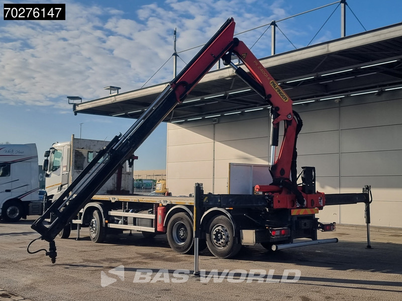 Renault C 380 8X2 Palfinger PK24001K Remote Lenkachse Euro 6 - Autocarro con pianale/ Cassone fisso, Camion con gru: foto 2 Renault C 380 8X2 Palfinger PK24001K Remote Lenkachse Euro 6 - Autocarro con pianale/ Cassone fisso, Camion con gru: foto 2