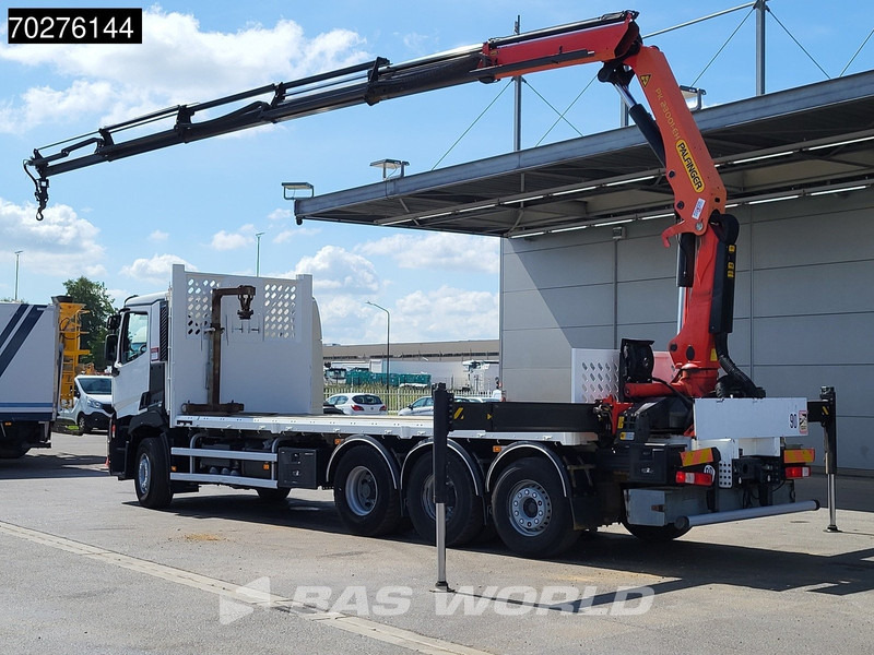 Renault C 380 8X4 Palfinger PK 23001 EH Remote Lift+Lenkachse Euro 6 - Autocarro con pianale/ Cassone fisso, Camion con gru: foto 2 Renault C 380 8X4 Palfinger PK 23001 EH Remote Lift+Lenkachse Euro 6 - Autocarro con pianale/ Cassone fisso, Camion con gru: foto 2