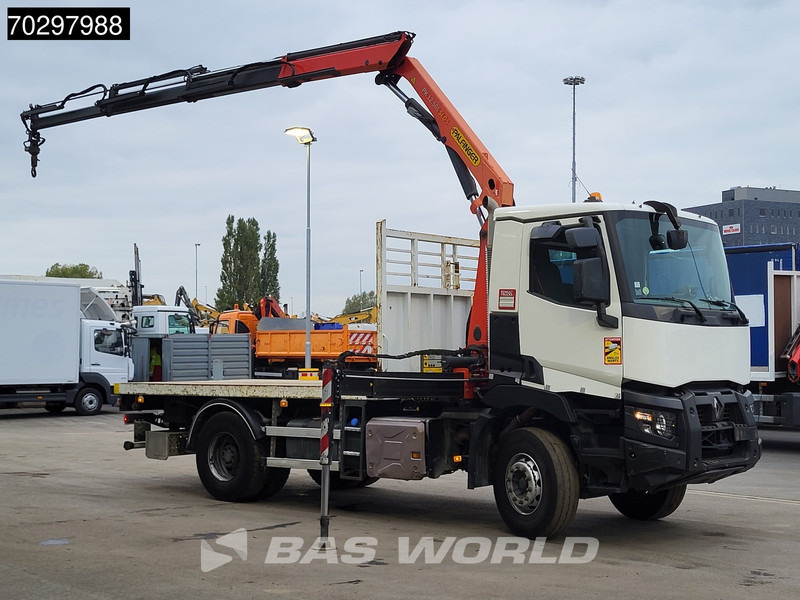Renault C 380 C 4X2 Palfinger PK 12.501 Crane Big-Axle Steelsuspension Automatic Euro 6 - Autocarro con pianale/ Cassone fisso, Camion con gru: foto 3 Renault C 380 C 4X2 Palfinger PK 12.501 Crane Big-Axle Steelsuspension Automatic Euro 6 - Autocarro con pianale/ Cassone fisso, Camion con gru: foto 3