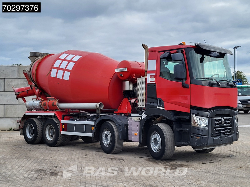 Renault C 430 8X4 9m3 Liebherr Mixer Steelsuspension Big-Axle Euro 6 - Autobetoniera: foto 3 Renault C 430 8X4 9m3 Liebherr Mixer Steelsuspension Big-Axle Euro 6 - Autobetoniera: foto 3