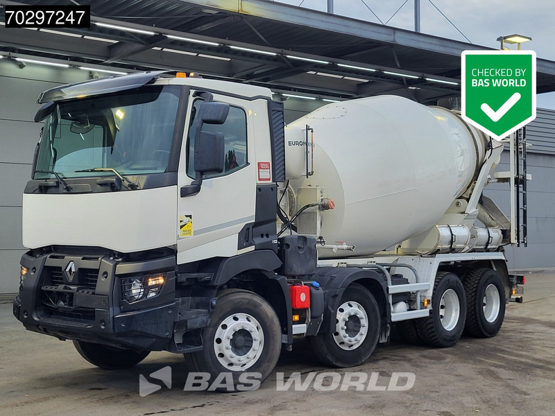 Renault C 430 8X4 9m3 Mixer Steelsuspension Automatic Euro 6 - Autobetoniera: foto 1 Renault C 430 8X4 9m3 Mixer Steelsuspension Automatic Euro 6 - Autobetoniera: foto 1
