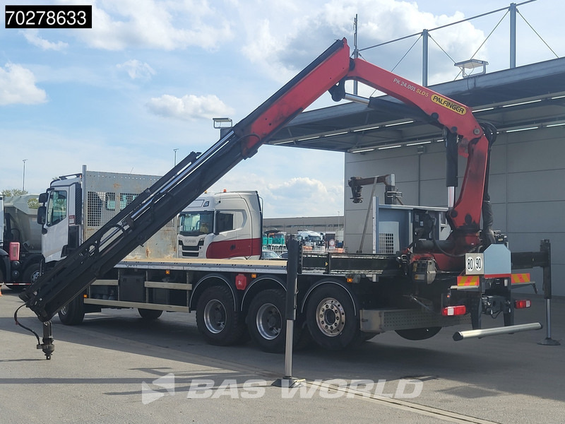 Renault C 480 8X4 Palfinger PK24.001 SLD5 Crane Kran Automatic Liftachse Euro 6 - Autocarro con pianale/ Cassone fisso, Camion con gru: foto 5 Renault C 480 8X4 Palfinger PK24.001 SLD5 Crane Kran Automatic Liftachse Euro 6 - Autocarro con pianale/ Cassone fisso, Camion con gru: foto 5
