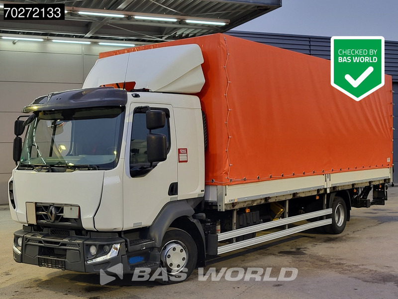 Renault D 240 4X2 12t Ladebordwand ACC Euro 6 - Camion centinato: foto 1 Renault D 240 4X2 12t Ladebordwand ACC Euro 6 - Camion centinato: foto 1