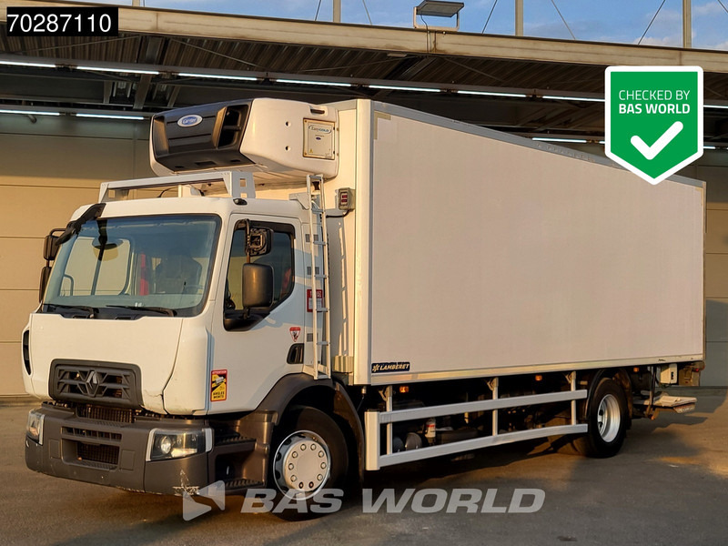 Renault D 280 4X2 Carrier Supra 1250Mt Lamberet box 1500kg Ladebordwand Automatic Euro 6 - Autocarro frigorifero: foto 1 Renault D 280 4X2 Carrier Supra 1250Mt Lamberet box 1500kg Ladebordwand Automatic Euro 6 - Autocarro frigorifero: foto 1