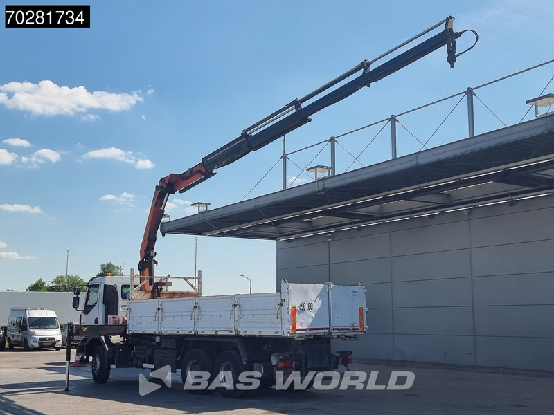 Renault Kerax 370 6X4 Palfinger PK16502 Kran Crane Big-Axle Steel suspension Euro 4 - Autocarro ribaltabile, Camion con gru: foto 2 Renault Kerax 370 6X4 Palfinger PK16502 Kran Crane Big-Axle Steel suspension Euro 4 - Autocarro ribaltabile, Camion con gru: foto 2