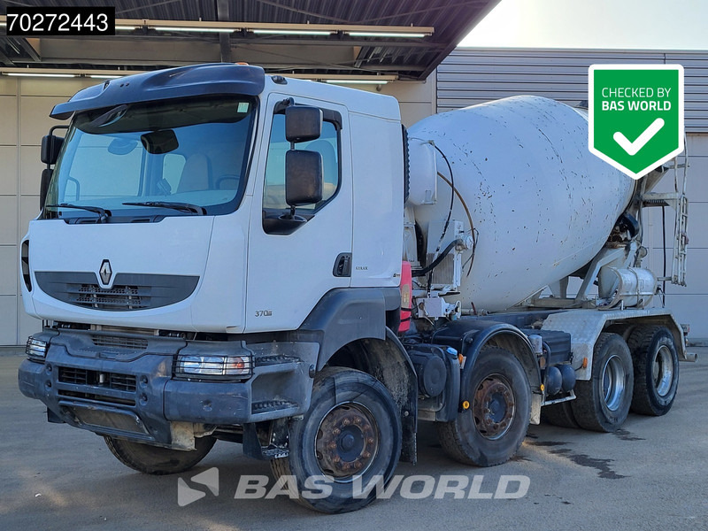 Renault Kerax 370 8X4 9m3 Mixer Manual Steelsuspension Euro4 - Autobetoniera: foto 1 Renault Kerax 370 8X4 9m3 Mixer Manual Steelsuspension Euro4 - Autobetoniera: foto 1