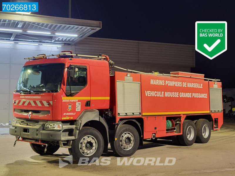 Renault Kerax 400 8X4 Feuerwehr Telma 12000L Manual Steelsuspension Euro 2 - Autopompa: foto 1 Renault Kerax 400 8X4 Feuerwehr Telma 12000L Manual Steelsuspension Euro 2 - Autopompa: foto 1