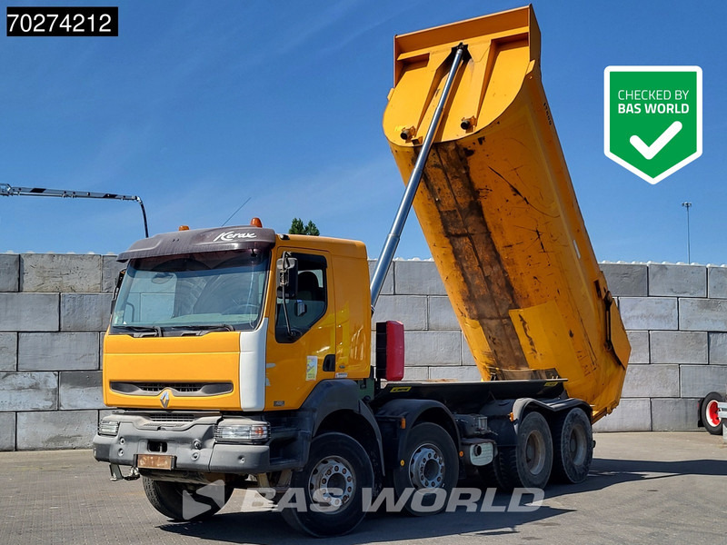 Renault Kerax 420 8X4 13m3 Marrel tipper Retarder Full Steel Manual Big-Axle Euro 3 - Autocarro ribaltabile: foto 1 Renault Kerax 420 8X4 13m3 Marrel tipper Retarder Full Steel Manual Big-Axle Euro 3 - Autocarro ribaltabile: foto 1