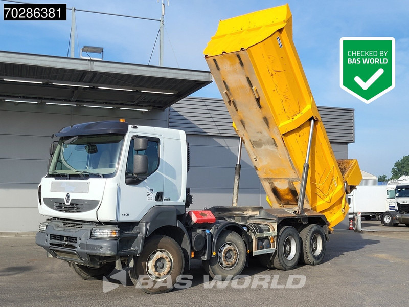 Renault Kerax 480 8X4 16m3 tipper Retarder Optibrake+ Big-Axle Steelsuspension Euro 5 - Autocarro ribaltabile: foto 1 Renault Kerax 480 8X4 16m3 tipper Retarder Optibrake+ Big-Axle Steelsuspension Euro 5 - Autocarro ribaltabile: foto 1