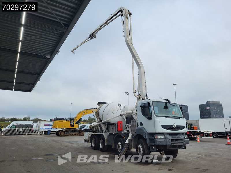 Renault Kerax 8X4 Mecbo M3-23/100-BZ Pomp+Mixer Big-Axle Steelsuspension Euro 5 - Autobetoniera: foto 3 Renault Kerax 8X4 Mecbo M3-23/100-BZ Pomp+Mixer Big-Axle Steelsuspension Euro 5 - Autobetoniera: foto 3