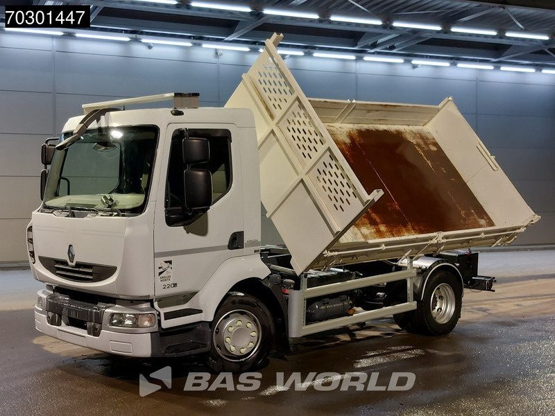 Renault Midlum 220 4X2 3-way tipper Manual Steel suspension Telma Retarder Euro 5 - Autocarro ribaltabile: foto 3 Renault Midlum 220 4X2 3-way tipper Manual Steel suspension Telma Retarder Euro 5 - Autocarro ribaltabile: foto 3