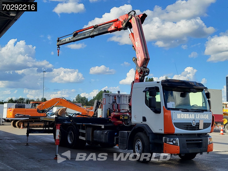Renault Premium 370 6X2 Fassi F330B.23 Kran Crane Manual Big-Axle Lift-Axle Euro 4 - Autocarro con pianale/ Cassone fisso, Camion con gru: foto 3 Renault Premium 370 6X2 Fassi F330B.23 Kran Crane Manual Big-Axle Lift-Axle Euro 4 - Autocarro con pianale/ Cassone fisso, Camion con gru: foto 3