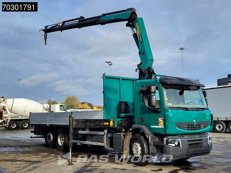 Renault Premium 380 6X2 Palfinger PK20002 Crane Kran Lift+Steering Axle Air suspension Euro 5 - Autocarro con pianale/ Cassone fisso, Camion con gru: foto 3 Renault Premium 380 6X2 Palfinger PK20002 Crane Kran Lift+Steering Axle Air suspension Euro 5 - Autocarro con pianale/ Cassone fisso, Camion con gru: foto 3