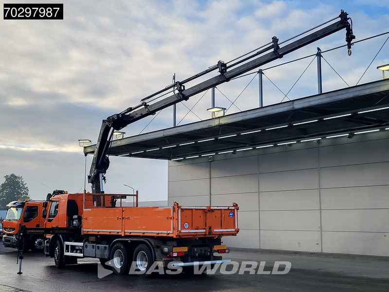 Renault Premium 430 Lander 6X4 10m3 Atelier Tipper RC HIAB 211 EP-4 Crane Big-Axle Euro 5 - Autocarro ribaltabile, Camion con gru: foto 2 Renault Premium 430 Lander 6X4 10m3 Atelier Tipper RC HIAB 211 EP-4 Crane Big-Axle Euro 5 - Autocarro ribaltabile, Camion con gru: foto 2