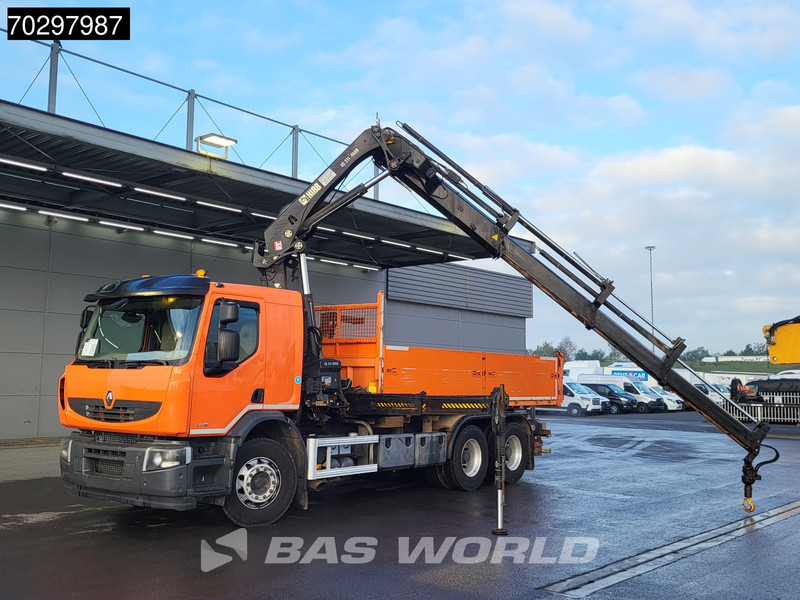 Renault Premium 430 Lander 6X4 HIAB 211 EP-4 Crane Kran Tipper Big-Axle Euro 5 - Autocarro ribaltabile, Camion con gru: foto 5 Renault Premium 430 Lander 6X4 HIAB 211 EP-4 Crane Kran Tipper Big-Axle Euro 5 - Autocarro ribaltabile, Camion con gru: foto 5