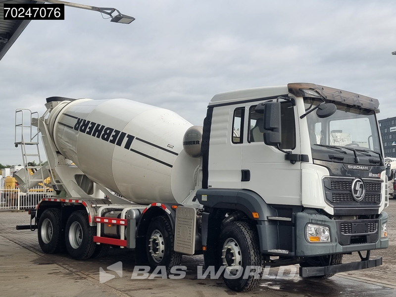 SHACMAN 8x4 EURO 6 8X4 NEW! 8m3 Liebherr Mixer Big-Axle Steel Suspension - Autobetoniera: foto 3 SHACMAN 8x4 EURO 6 8X4 NEW! 8m3 Liebherr Mixer Big-Axle Steel Suspension - Autobetoniera: foto 3