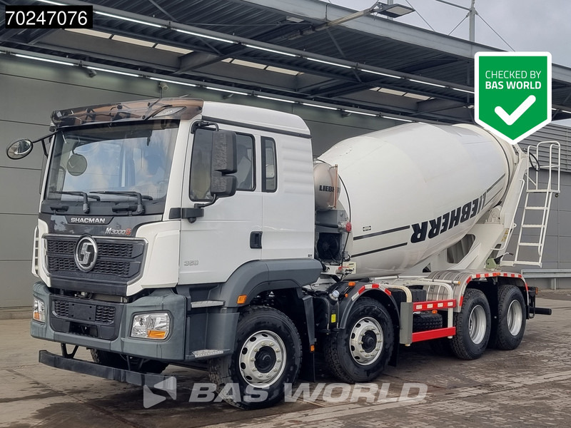 SHACMAN 8x4 EURO 6 8X4 NEW! 8m3 Liebherr Mixer Big-Axle Steel Suspension - Autobetoniera: foto 1 SHACMAN 8x4 EURO 6 8X4 NEW! 8m3 Liebherr Mixer Big-Axle Steel Suspension - Autobetoniera: foto 1