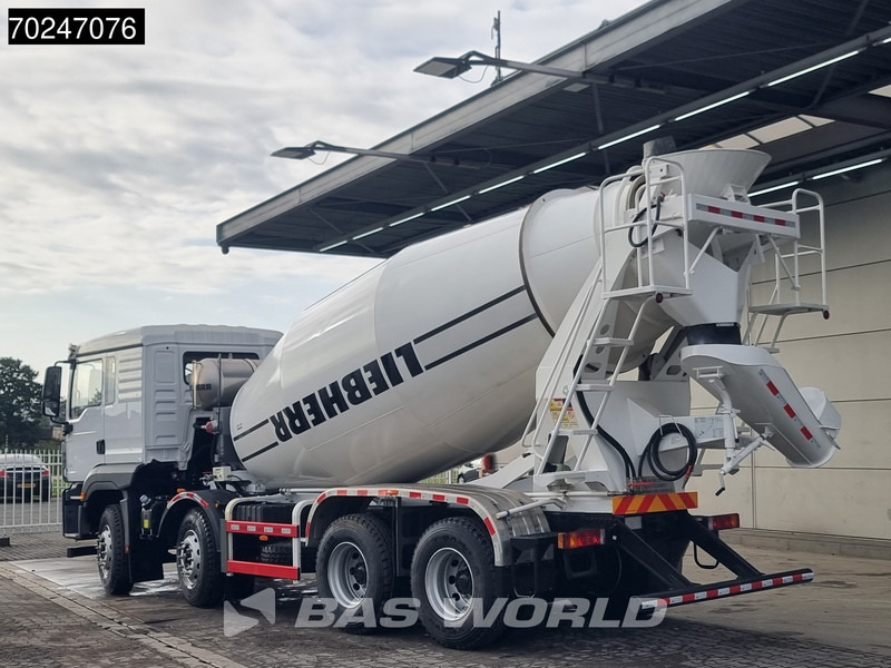 SHACMAN 8x4 EURO 6 8X4 NEW! 8m3 Liebherr Mixer Big-Axle Steel Suspension - Autobetoniera: foto 2 SHACMAN 8x4 EURO 6 8X4 NEW! 8m3 Liebherr Mixer Big-Axle Steel Suspension - Autobetoniera: foto 2
