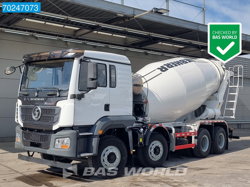 SHACMAN M3000 S 8X4 8m3 Liebherr mixer Manual Big-Axle Steelsuspension - Autobetoniera: foto 1 SHACMAN M3000 S 8X4 8m3 Liebherr mixer Manual Big-Axle Steelsuspension - Autobetoniera: foto 1