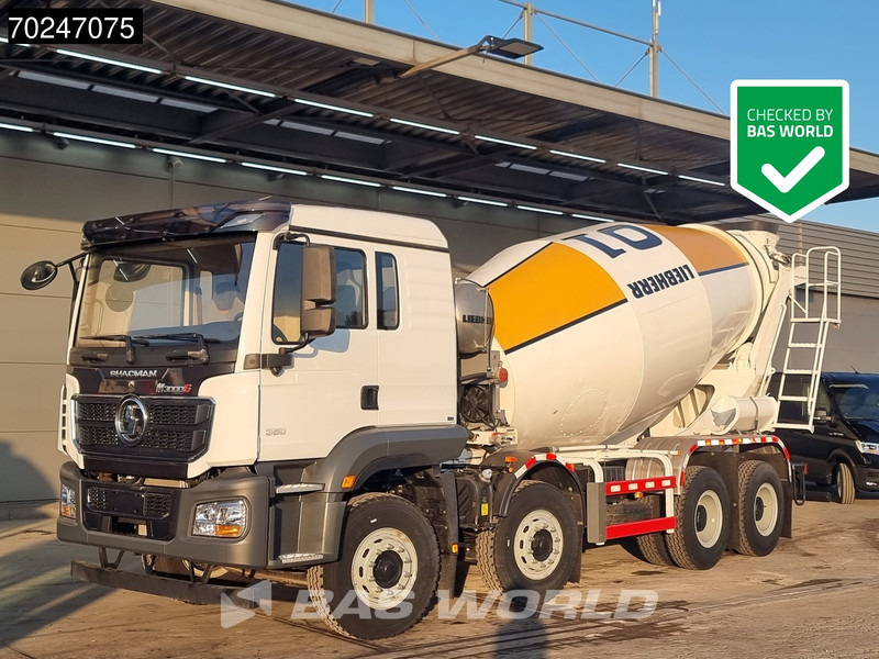 SHACMAN M3000 S 8X4 NEW! 8m3 Liebherr Mixer Big-Axle Steelsuspension - Autobetoniera: foto 1 SHACMAN M3000 S 8X4 NEW! 8m3 Liebherr Mixer Big-Axle Steelsuspension - Autobetoniera: foto 1
