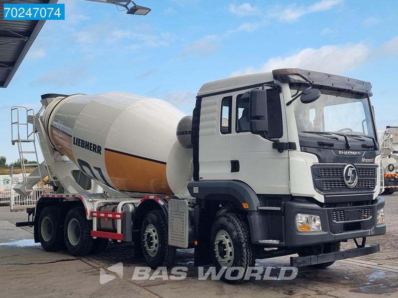 SHACMAN M3000 S 8X4 NEW! 8m3 Liebherr Mixer Big-Axle Steelsuspension - Autobetoniera: foto 3 SHACMAN M3000 S 8X4 NEW! 8m3 Liebherr Mixer Big-Axle Steelsuspension - Autobetoniera: foto 3