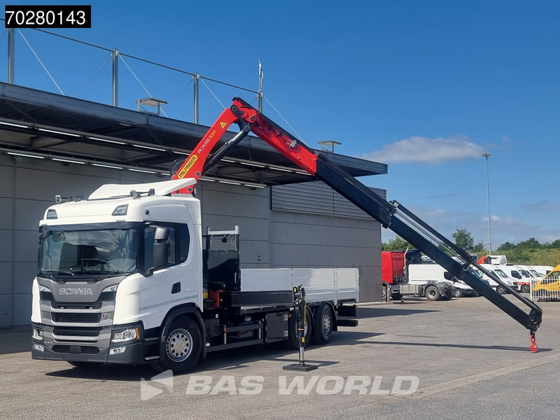 Scania G410 6X2 Palfinger PK24.001 SLD 5 Kran Crane Retarder Lift+Lenkachse Euro 6 - Autocarro con pianale/ Cassone fisso, Camion con gru: foto 5 Scania G410 6X2 Palfinger PK24.001 SLD 5 Kran Crane Retarder Lift+Lenkachse Euro 6 - Autocarro con pianale/ Cassone fisso, Camion con gru: foto 5