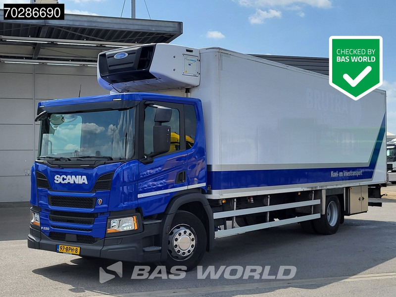 Scania P220 P 4X2 NL-Truck Carrier Supra 1150 Mt Automatic Ladebordwand Euro 6 - Autocarro frigorifero: foto 1 Scania P220 P 4X2 NL-Truck Carrier Supra 1150 Mt Automatic Ladebordwand Euro 6 - Autocarro frigorifero: foto 1
