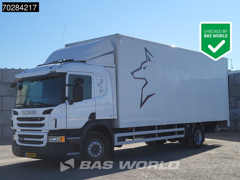 Scania P250 4X2 NL-Truck Laadklep Euro 6 - Autocarro furgonato: foto 1 Scania P250 4X2 NL-Truck Laadklep Euro 6 - Autocarro furgonato: foto 1