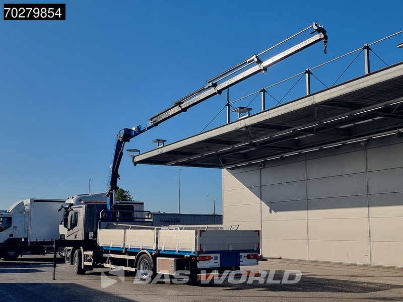 Scania P280 4X2 HMF 1420K-RC Kran Crane Automatic Euro 6 - Autocarro con pianale/ Cassone fisso, Camion con gru: foto 2 Scania P280 4X2 HMF 1420K-RC Kran Crane Automatic Euro 6 - Autocarro con pianale/ Cassone fisso, Camion con gru: foto 2
